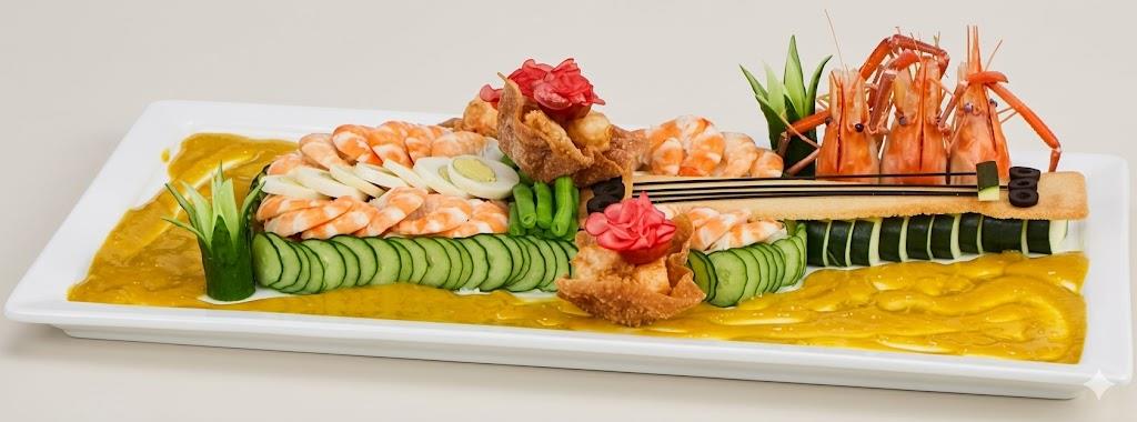 蝦正甜水產,聽見海鮮的交響樂：當鮮甜大蝦遇上擺盤美學
